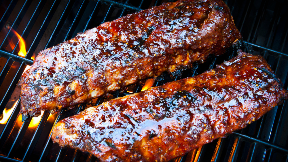Grilled Wild Boar Ribs – BEAR GRILL