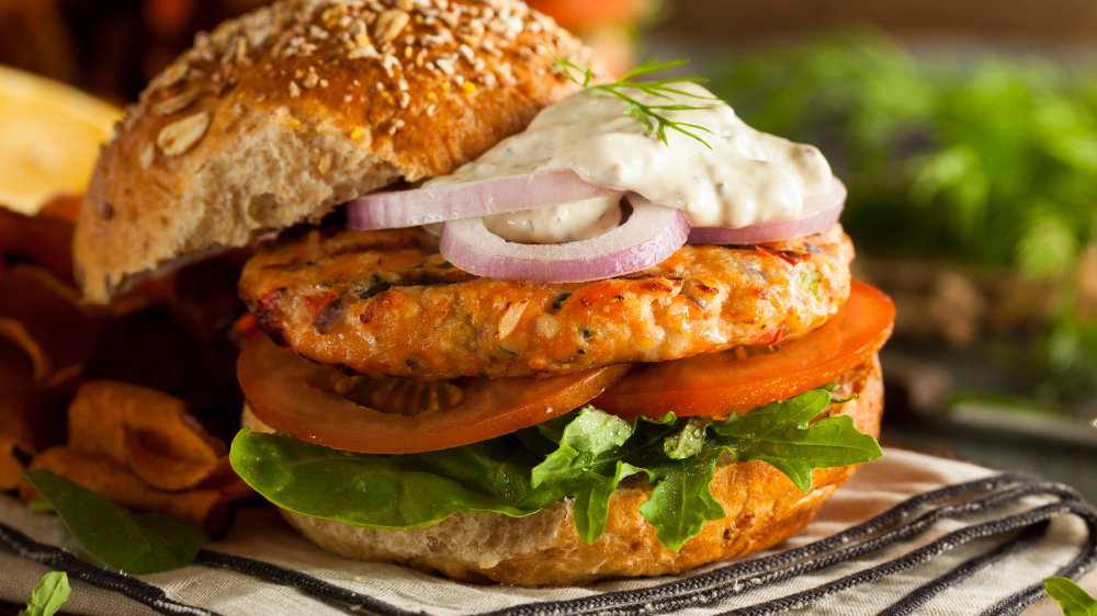 Grilled Turkey Burgers – BEAR GRILL