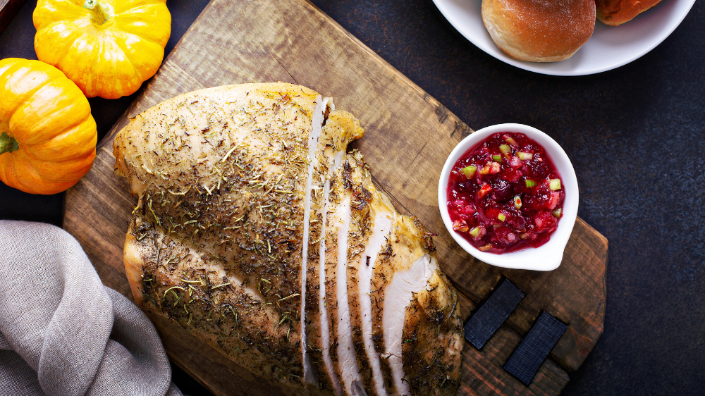 BBQ Smoked Turkey Breast – BEAR GRILL