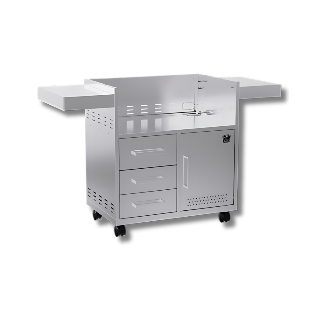 Bear Grill - 34-Inch Grill Cart - Stainless Steel – BEAR GRILL